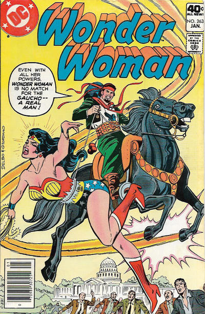 Cover for Wonder Woman (DC, 1942 series) #263