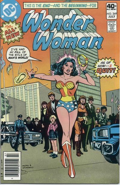 Cover for Wonder Woman (DC, 1942 series) #269