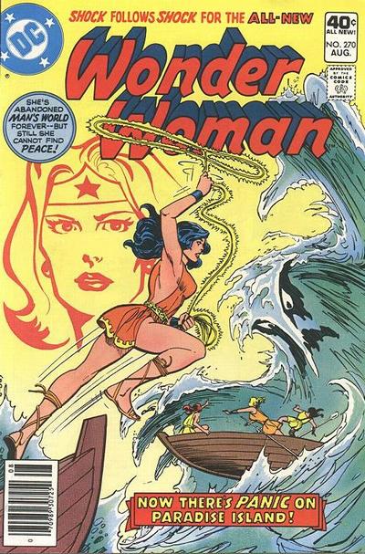 Cover for Wonder Woman (DC, 1942 series) #270