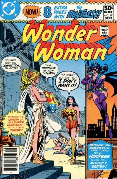Cover for Wonder Woman (DC, 1942 series) #271