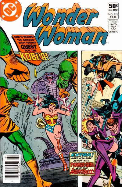 Cover for Wonder Woman (DC, 1942 series) #276 [Newsstand]