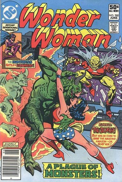 Cover for Wonder Woman (DC, 1942 series) #280 [Newsstand]