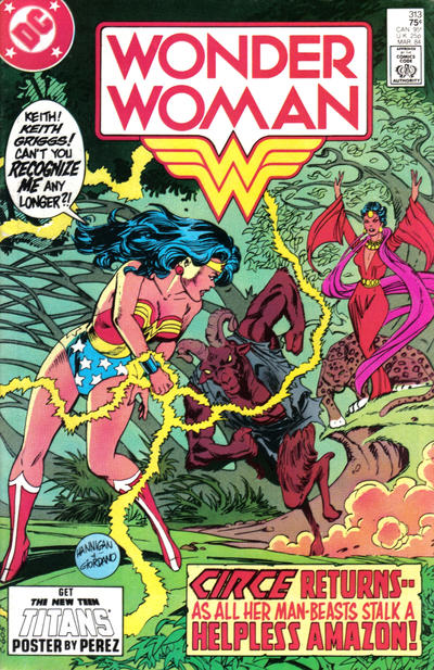Cover for Wonder Woman (DC, 1942 series) #313 [Direct]