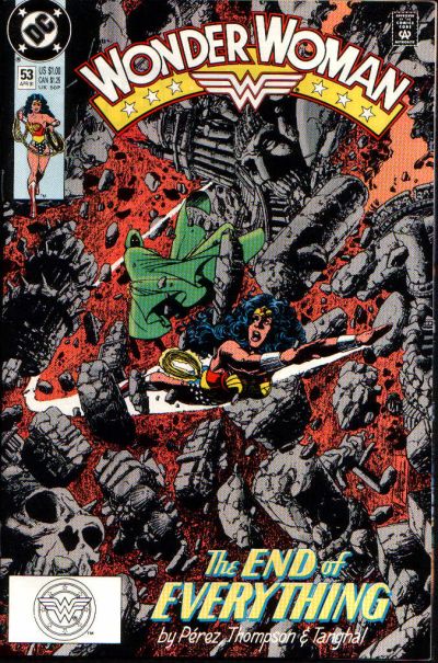 Cover for Wonder Woman (DC, 1987 series) #53 [Direct]