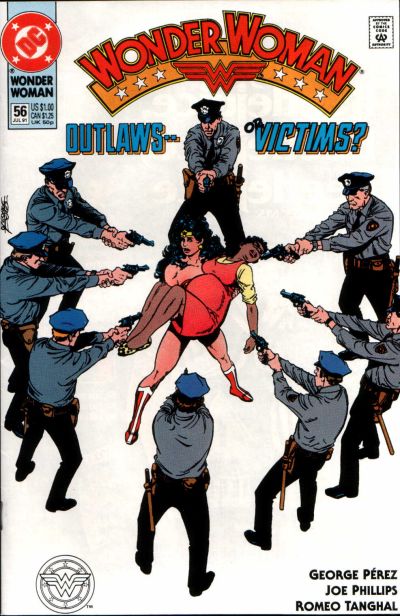 Cover for Wonder Woman (DC, 1987 series) #56 [Direct]