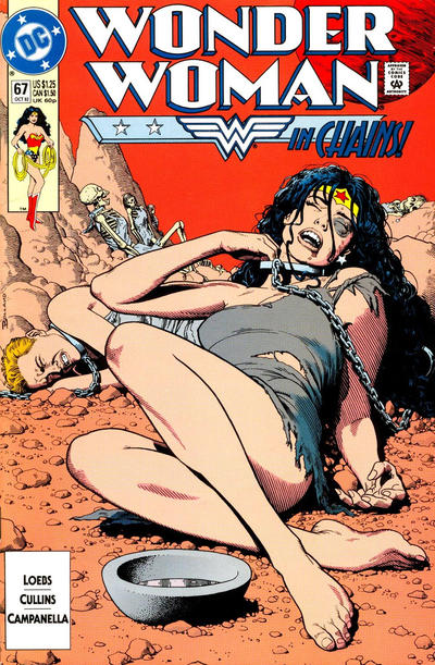 Cover for Wonder Woman (DC, 1987 series) #67 [Direct]