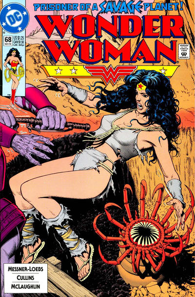 Cover for Wonder Woman (DC, 1987 series) #68 [Direct]