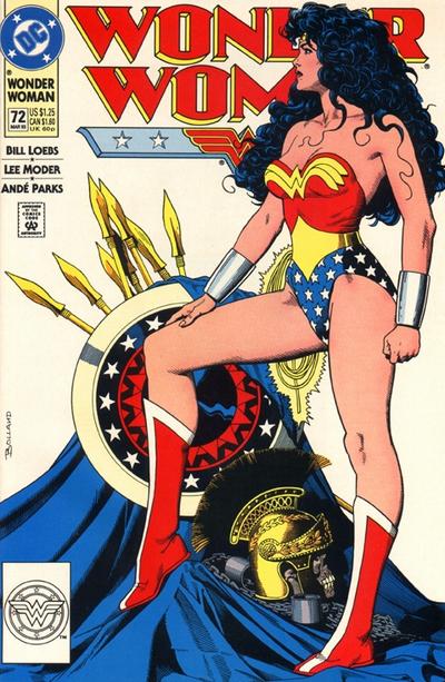 Cover for Wonder Woman (DC, 1987 series) #72 [Direct]
