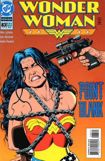 Cover for Wonder Woman (DC, 1987 series) #83 [Direct Sales]