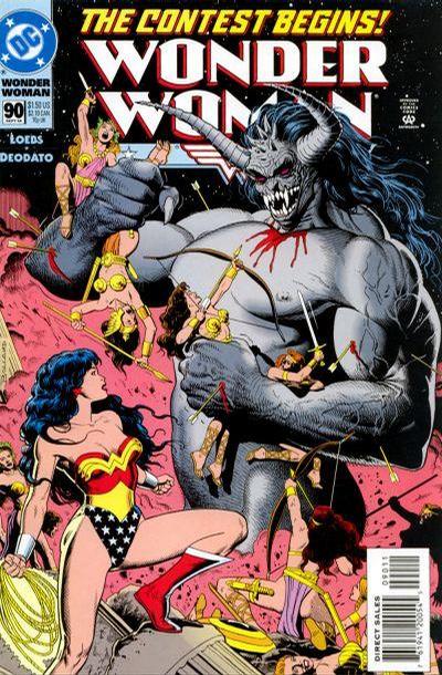 // Dino Comics Wonder Woman Nr.3 1998 Mike Deodato Jr