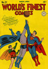 Cover for World's Finest Comics (DC, 1941 series) #21
