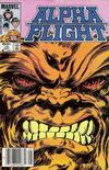 Cover Thumbnail for Alpha Flight (1983 series) #10 [Newsstand]