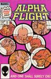 Cover for Alpha Flight (Marvel, 1983 series) #12 [Direct]