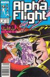Cover for Alpha Flight (Marvel, 1983 series) #50 [Newsstand]