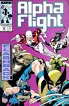 Cover for Alpha Flight (Marvel, 1983 series) #52