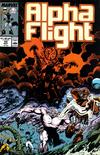 Cover for Alpha Flight (Marvel, 1983 series) #58