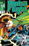 Cover for Alpha Flight (Marvel, 1983 series) #60