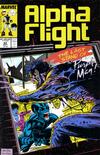 Cover for Alpha Flight (Marvel, 1983 series) #62