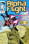 Cover for Alpha Flight (Marvel, 1983 series) #63 [Direct]
