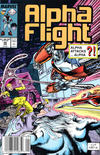 Cover for Alpha Flight (Marvel, 1983 series) #66