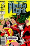 Cover for Alpha Flight (Marvel, 1983 series) #70