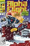 Cover for Alpha Flight (Marvel, 1983 series) #105