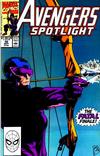Cover for Avengers Spotlight (Marvel, 1989 series) #36