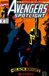 Cover for Avengers Spotlight (Marvel, 1989 series) #39