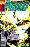 Cover for Avengers Spotlight (Marvel, 1989 series) #40
