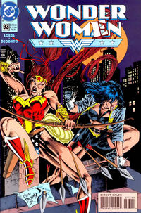 Cover for Wonder Woman (DC, 1987 series) #93 [Direct Sales]