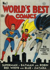 Cover for World's Best Comics (DC, 1941 series) #1