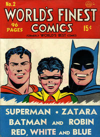Cover Thumbnail for World's Finest Comics (DC, 1941 series) #2
