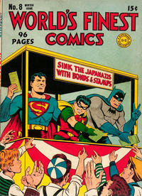 Cover Thumbnail for World's Finest Comics (DC, 1941 series) #8