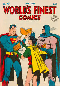 Cover Thumbnail for World's Finest Comics (DC, 1941 series) #22