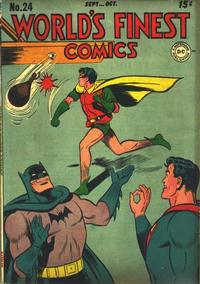 Cover Thumbnail for World's Finest Comics (DC, 1941 series) #24