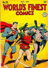 Cover for World's Finest Comics (DC, 1941 series) #29