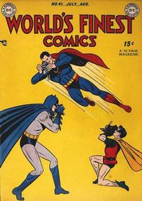 Cover Thumbnail for World's Finest Comics (DC, 1941 series) #41
