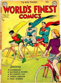 Cover Thumbnail for World's Finest Comics (DC, 1941 series) #54
