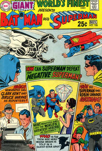 Cover Thumbnail for World's Finest Comics (DC, 1941 series) #188