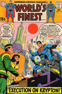 Cover for World's Finest Comics (DC, 1941 series) #191