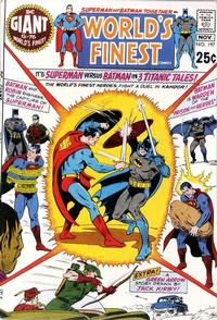 Cover for World's Finest Comics (DC, 1941 series) #197