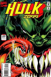 Cover for Hulk 2099 (Marvel, 1994 series) #2 [Newsstand]
