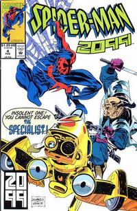 Cover for Spider-Man 2099 (Marvel, 1992 series) #4