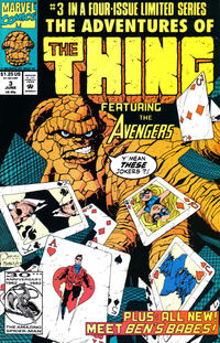 Cover Thumbnail for The Adventures of the Thing (Marvel, 1992 series) #3 [Direct]