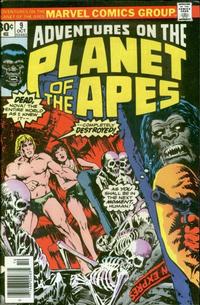 Cover for Adventures on the Planet of the Apes (Marvel, 1975 series) #9