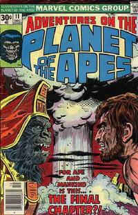 Cover for Adventures on the Planet of the Apes (Marvel, 1975 series) #11