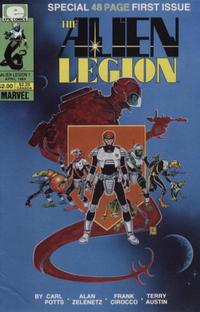 Cover for Alien Legion (Marvel, 1984 series) #1