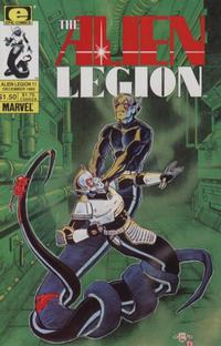 Cover Thumbnail for Alien Legion (Marvel, 1984 series) #11