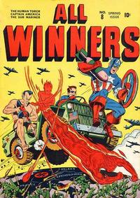 Cover for All-Winners Comics (Marvel, 1941 series) #8