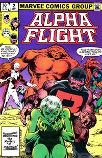 Cover for Alpha Flight (Marvel, 1983 series) #2 [Direct]
